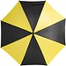 Automatik-Stockschirm, Schwarz/Gelb