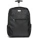 AVENIR. Laptop-Trolley-Rucksack 17'' aus 1680D und 300D Polyester, Schwarz