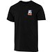 Azurite 160 g/m² Kurzärmeliges T-Shirt Bio Baumwolle (OCS), unisex, schwarz, 4XS