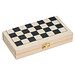 Backgammon - Schach -Dame Spiel, beige