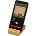 Bambus-Smartphonehalter San Sebastián,beige