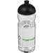Base Tritan Sportflasche mit Stülpdeckel, 650 ml, transparent,schwarz Base Tritan Sportflasche mit Stülpdeckel, 650 ml, transparent,schwarz