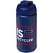 Baseline 500 ml recycelte Sportflasche mit Klappdeckel, blau