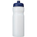 Baseline® Plus 650 ml Sportflasche, blau, transparent klar