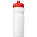 Baseline® Plus 650 ml Sportflasche, rot, weiß
