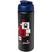 Baseline® Plus 750 ml Flasche mit Klappdeckel, schwarz/blau