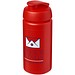 Baseline® Plus grip 500 ml Sportflasche mit Klappdeckel, rot