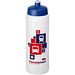 Baseline® Plus grip 750 ml Sportflasche mit Sportdeckel, transparent/blau