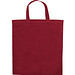 Baumwolltasche mit kurzen Henkeln, burgund