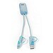 BERNERS. Superschnelles 6-in-1-USB-Kabel aus recyceltem PET (100% rPET), Gemischt