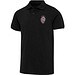 Beryl 220 g/m² Kurzärmeliges Poloshirt Bio-Recyclingmaterial (OCS), unisex, schwarz, 4XS