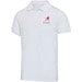 Beryl 220 g/m² Kurzärmeliges Poloshirt Bio-Recyclingmaterial (OCS), unisex, weiss, 4XS