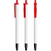 BIC® Clic Stic Stylus Ecolutions® Kugelschreiber Rot Recycelt Blaue Tinte