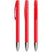 BIC® Media Clic Advance ballpen Rot Blaue Tinte