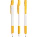 BIC® Media Clic Grip Ecolutions® Kugelschreiber Weiß/Gelb Blaue Tinte