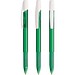 BIC® Media Clic Grip Kugelschreiber Gefrostetes Dunkelgrün/Gefrostetes Weiß Blaue Tinte