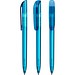 BIC® Super Clip ballpen Transparentes Blau Blaue Tinte