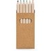 BIRD. Buntstift Schachtel mit 6 Buntstiften, Natur