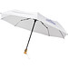 Bo 21 Zoll Vollautomatik Kompaktregenschirm aus recyceltem PET-Kunststoff, weiss