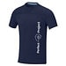 Borax Cool Fit T-Shirt aus recyceltem  GRS Material für Herren, navy, M