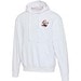 Boris Oversize Kapuzenpullover aus recycelter 280 g/m2 Bio Baumwolle (OCS), unisex, weiss, L