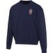 Boris Oversize Sweatshirt mit Rundhalsausschnitt aus recycelter 280 g/m2 Bio Baumwolle (OCS), unisex, navy, L