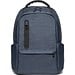BOSTON. Wasserdichter 2Tone Nylon 17'' Laptop-Rucksack, Blau