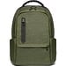 BOSTON. Wasserdichter 2Tone Nylon 17'' Laptop-Rucksack, Dunkelgrün