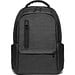 BOSTON. Wasserdichter 2Tone Nylon 17'' Laptop-Rucksack, Schwarz