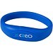 Bracelet USB-Stick, mittelblau, 4GB