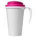 Brite-Americano Grande Isolierbecher, 350 ml, weiss,rosa