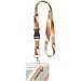 Bucks Sublimation Lanyard mit Schnappverschluss, schwarz, 25mm