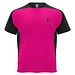 Bugatti T-Shirt Unisex aus recyceltem Material, fuchsia / schwarz, M