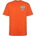 Bull Overzise T-Shirt Unisex, Fire orange, L