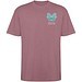 Bull Overzise T-Shirt Unisex, Pale Red, L