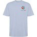 Bull Overzise T-Shirt Unisex, Zen Blue, L