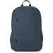 BUSINESS. Laptop-Rucksack aus 300D recyceltes Polyester, Blau