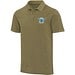Calgary Poloshirt für Herren im Washed Look, 200 g/m2, waldgrün, XL