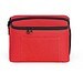 CANCUN. Kühltasche aus recyceltem 600D-Polyester mit verstellbarem Gurtband 7 L, Rot