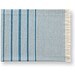 CAPLAN. Multifunktionstuch (260 g/m²) aus Baumwolle (90%) und recycelter Baumwolle (10%), Blau