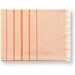 CAPLAN. Multifunktionstuch (260 g/m²) aus Baumwolle (90%) und recycelter Baumwolle (10%), Orange
