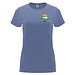 Capri T-Shirt für Damen, Blue Denim, L