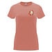 Capri T-Shirt für Damen, Clay Orange, L