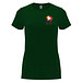Capri T-Shirt für Damen, dunkelgrün, M
