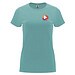Capri T-Shirt für Damen, Dusty Blue, L