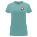 Capri T-Shirt für Damen, Dusty Blue, S