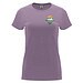 Capri T-Shirt für Damen, flieder, L