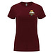 Capri T-Shirt für Damen, Garnet, S