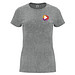Capri T-Shirt für Damen, Marl Grey, M