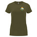 Capri T-Shirt für Damen, Militar Green, 2XL